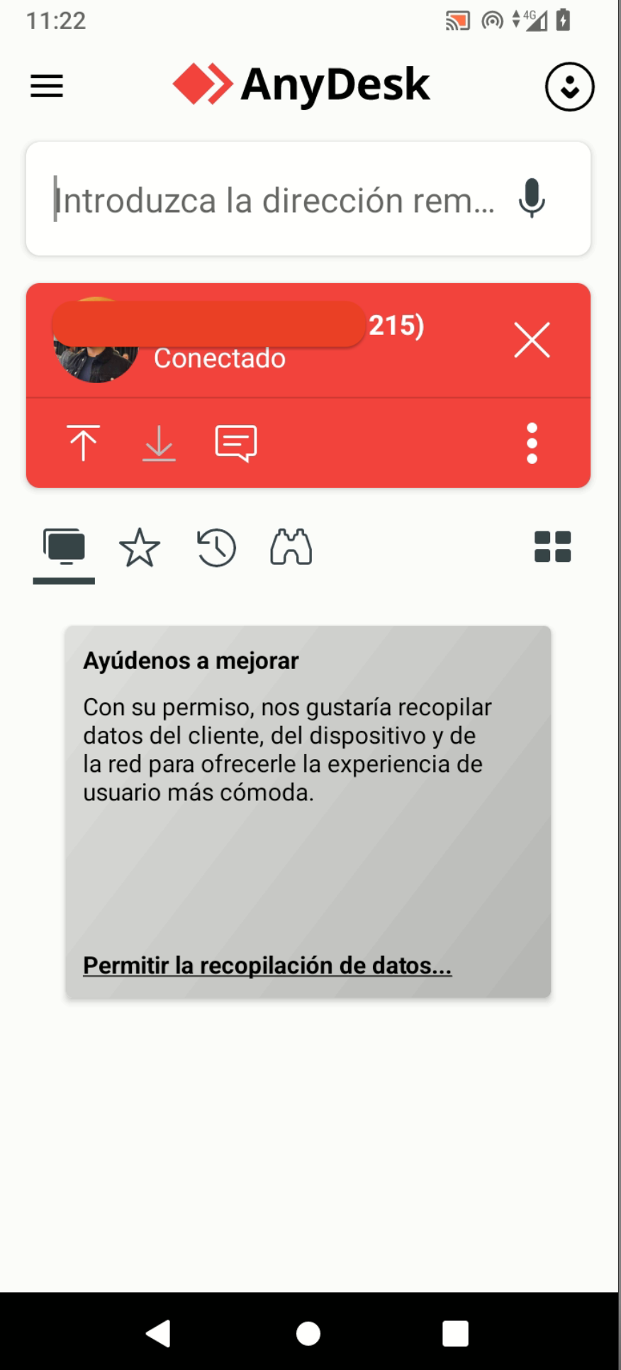 Desactivar mensaje de Anydesk en Android “Iniciar transmición o grabación con anydesk”